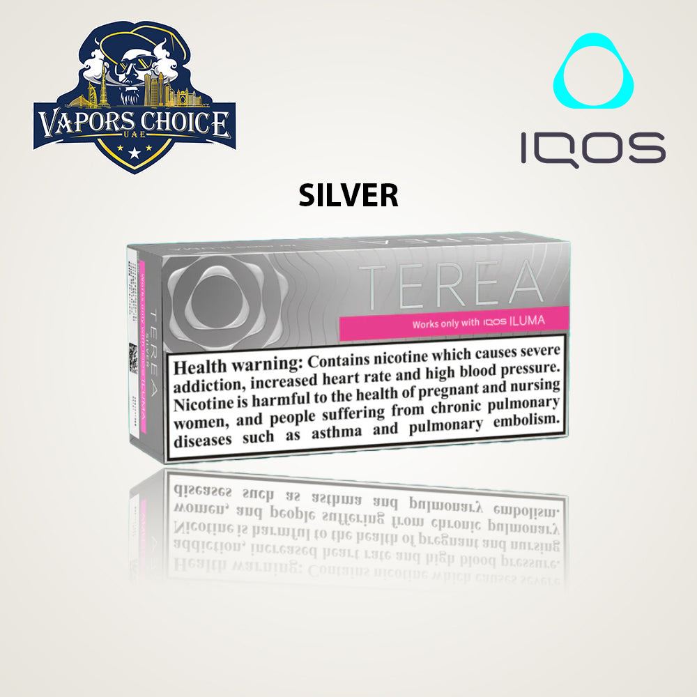 IQOS TEREA Sticks Uzbekistan (10 packs) Silver UAE Ras Al Khaimah